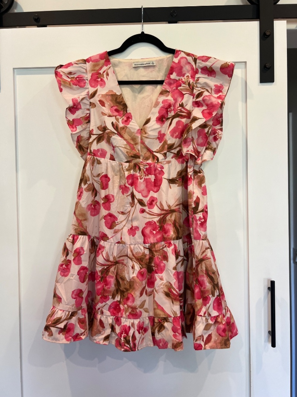 Abercrombie and Fitch Pink Floral Dress - Picture 8 of 9